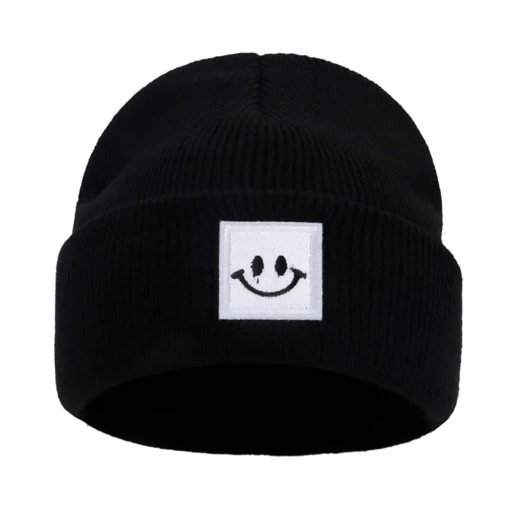 Smiling Baby Kids Winter Knitted Beanie