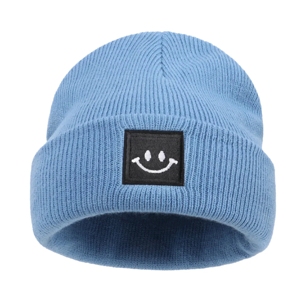 Smiling Baby Kids Winter Knitted Beanie