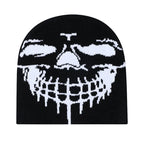 Smiling Death Knitted Beanie