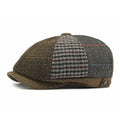 Smith Vintage Patchwork Newsboy Cap