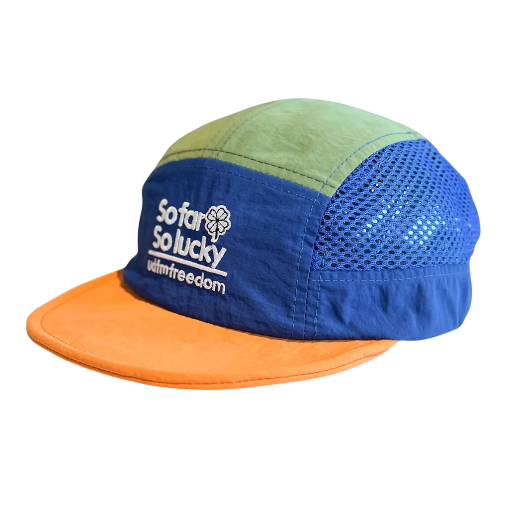 So Far So Lucky Flat Visor 5-Panels Cap ﻿