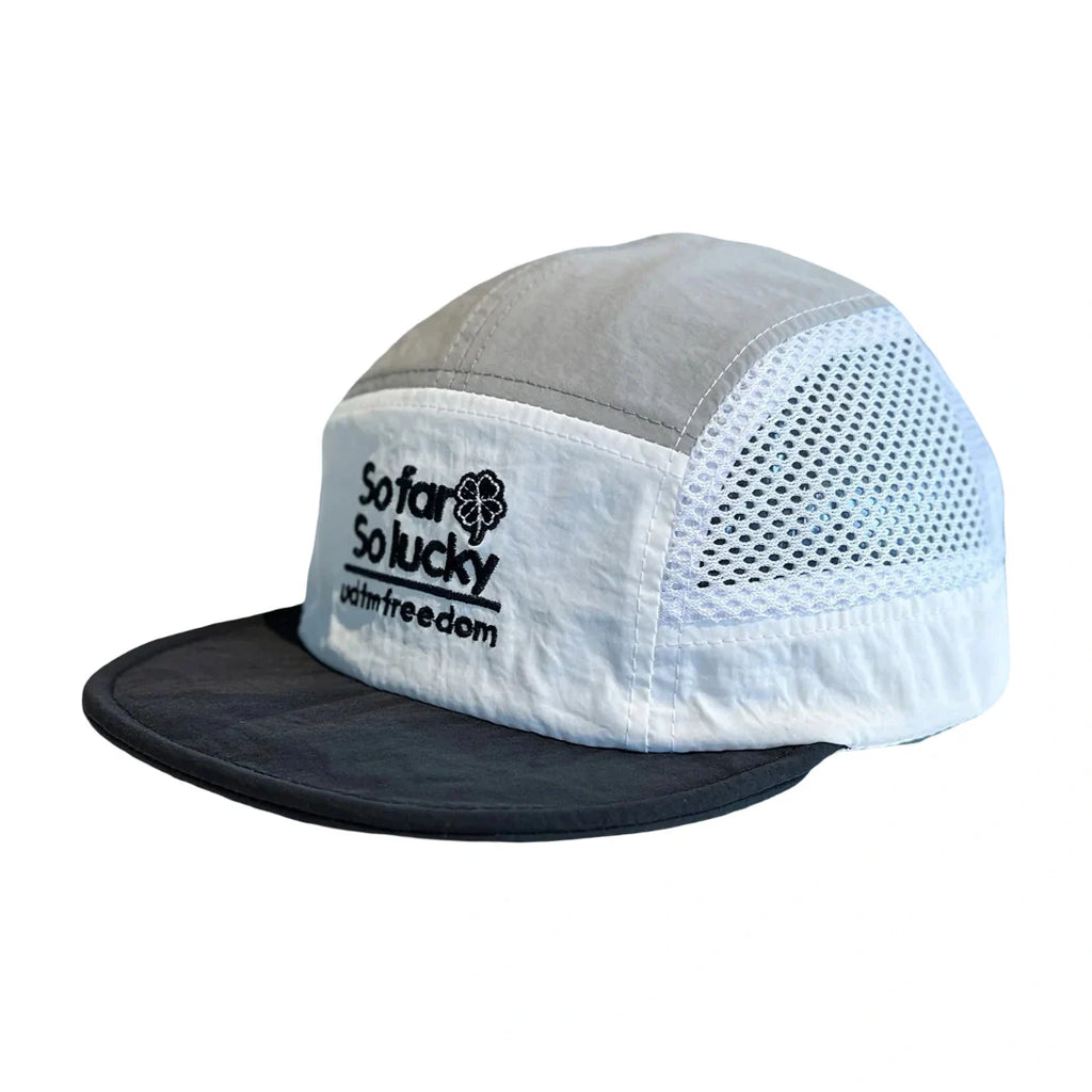 So Far So Lucky Flat Visor 5-Panels Cap ﻿