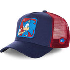 Sonic Cartoon Baseball Trucker Cap
