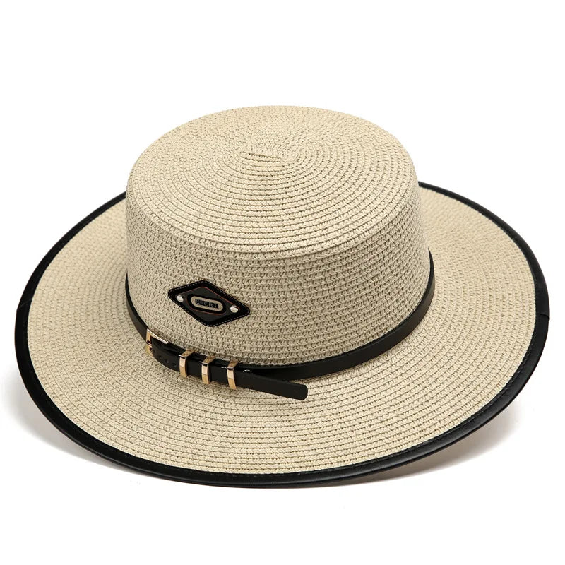 Sorocaba Summer Straw Boater Hat