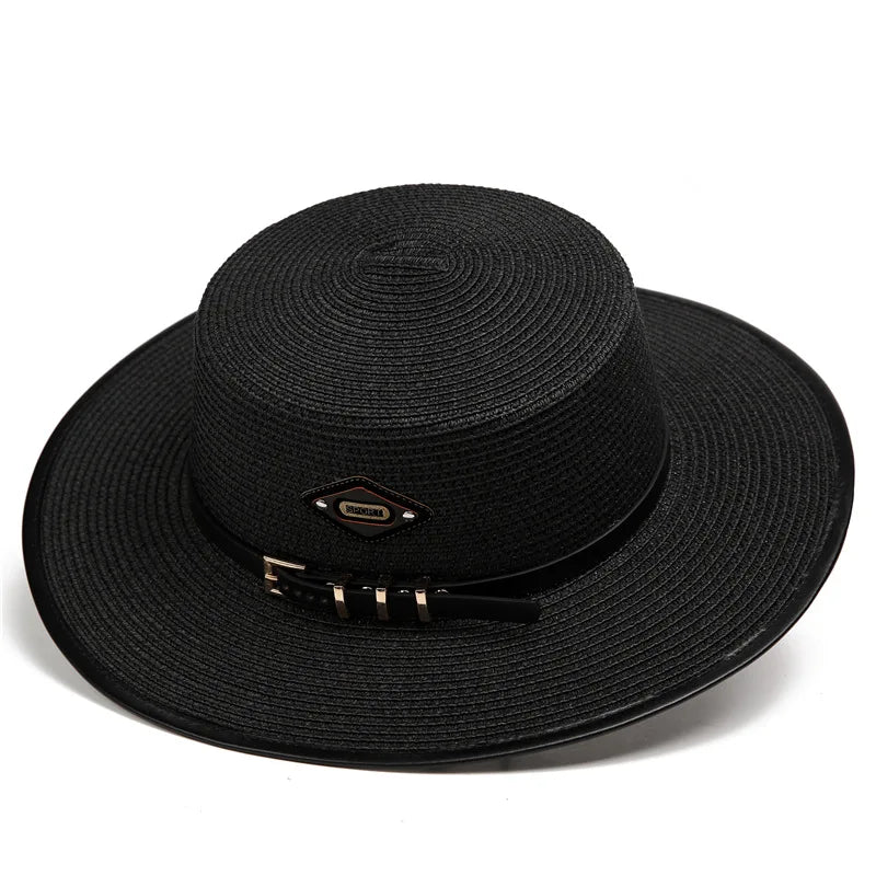 Sorocaba Summer Straw Boater Hat