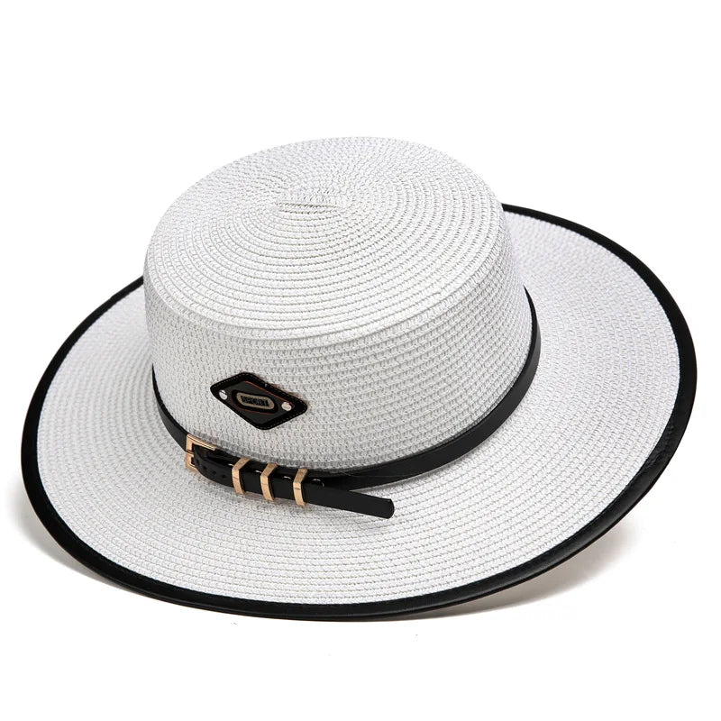 Sorocaba Summer Straw Boater Hat