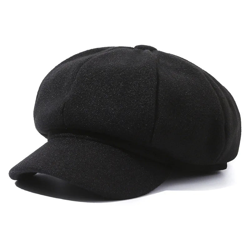 Southampton Women Wool Newsboy Cap