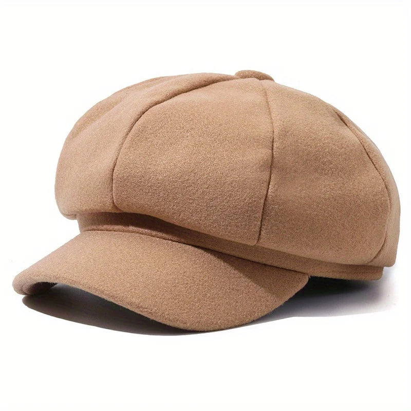 Southampton Women Wool Newsboy Cap