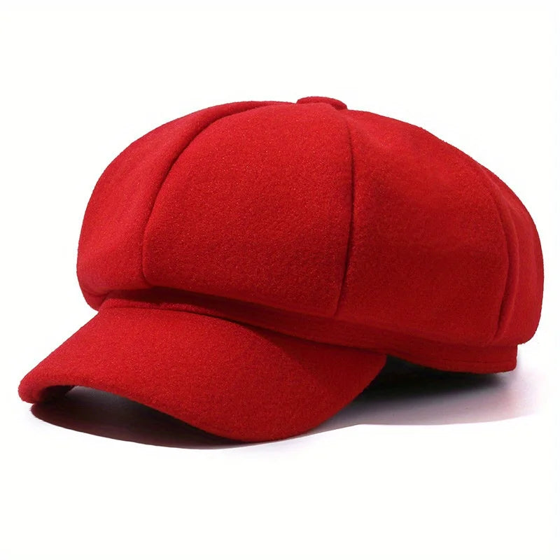 Southampton Women Wool Newsboy Cap