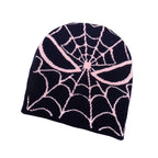 Spider Web Hidden Eyes Winter Beanie