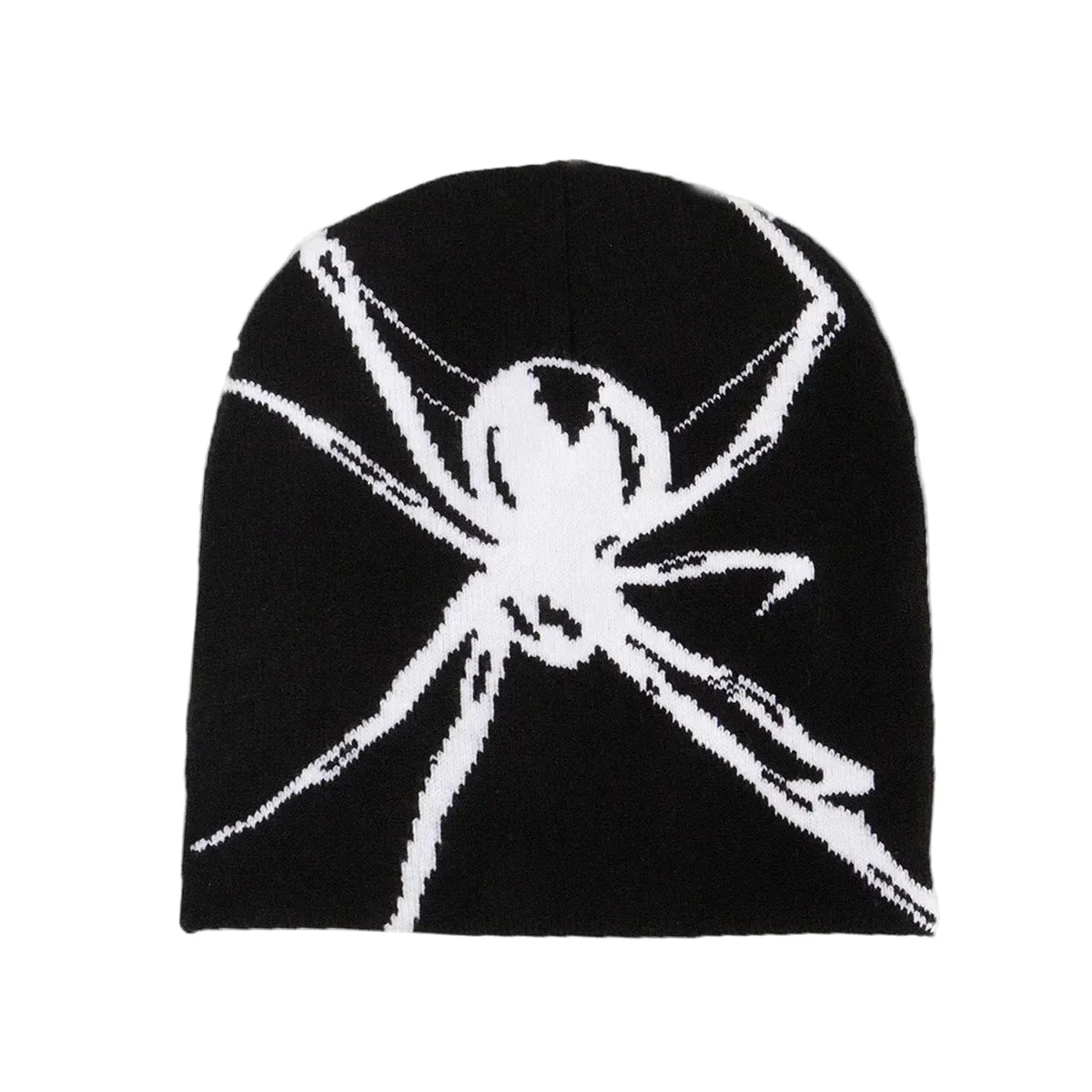 Spider Web Knitted Beanie