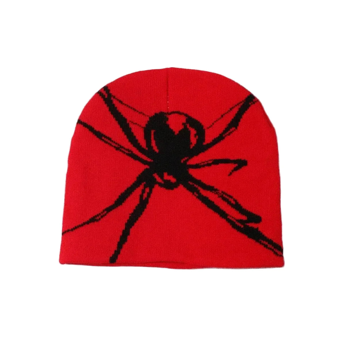 Spider Web Knitted Beanie