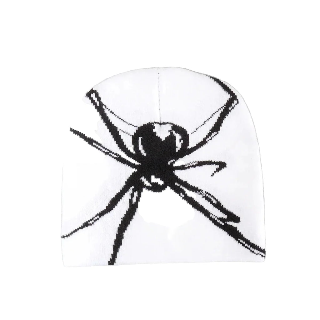 Spider Web Knitted Beanie