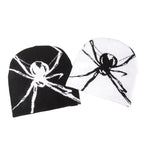 Spider Web Knitted Beanie
