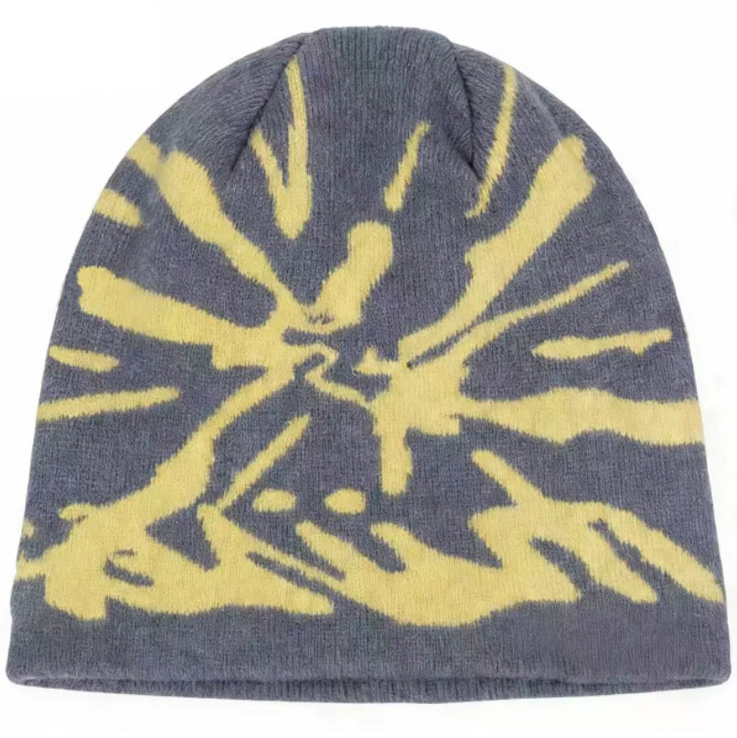 Splatter Painting Winter Beanie