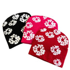 Spring Dreams Floral Knitted Beanie