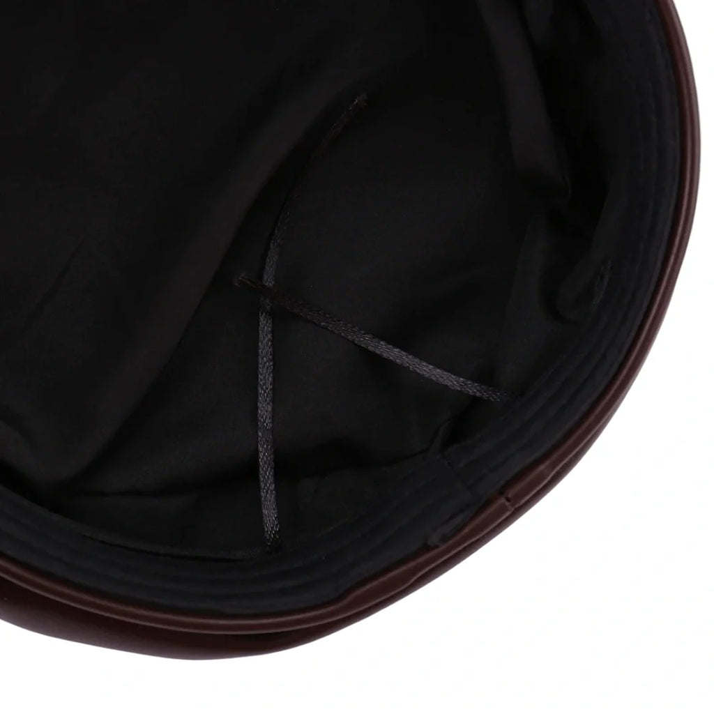 Springfield Golden Chain Bicolor Leather Sailor Cap