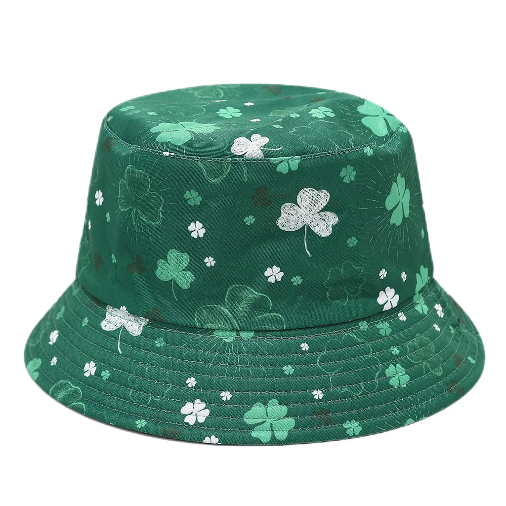 St Patrick's Day Reversible Bucket Hat
