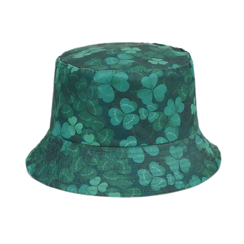 St Patrick's Day Reversible Bucket Hat