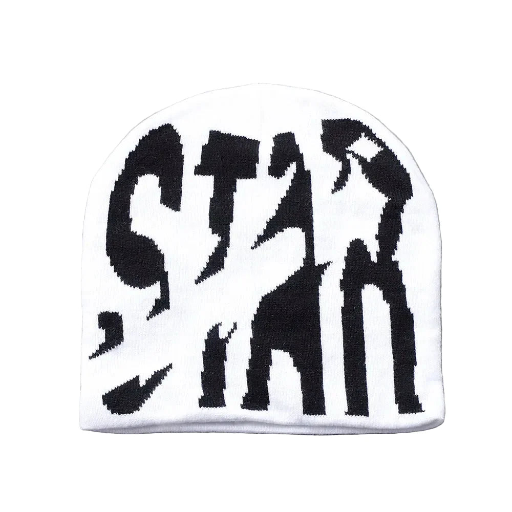 Stabbed Star Winter Knitted Beanie