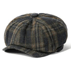 Stafford Tartan Cotton Newsboy Cap