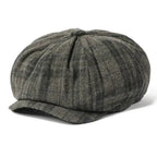Stafford Tartan Cotton Newsboy Cap