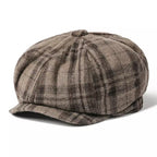 Stafford Tartan Cotton Newsboy Cap