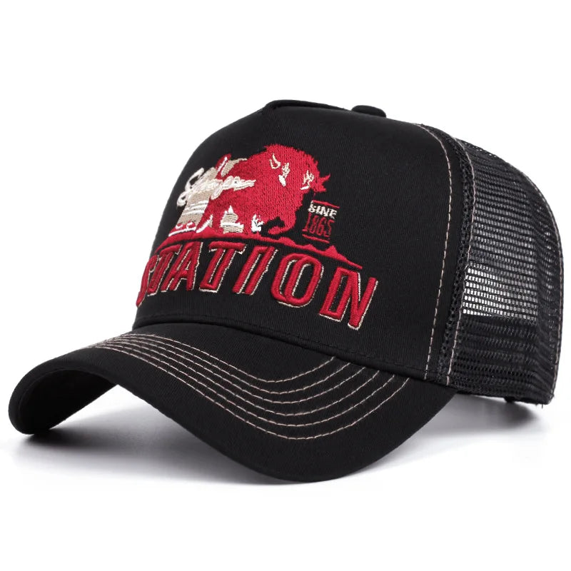 Station Buffalo Power Trucker Cap