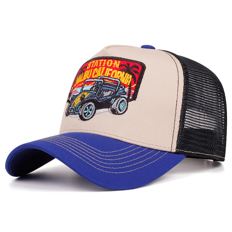 Station Malibu California Trucker Baseball Cap