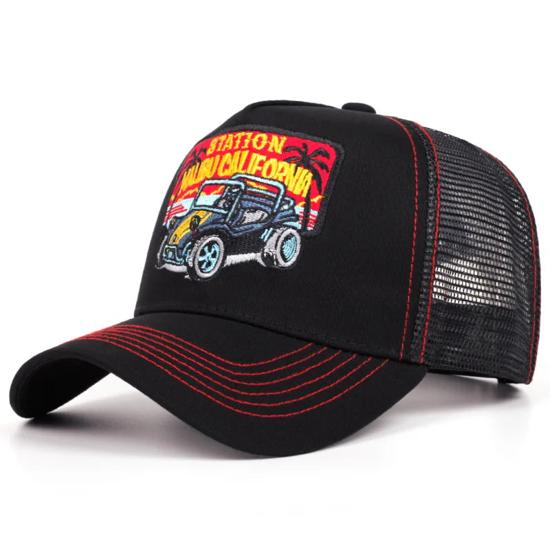 Station Malibu California Trucker Baseball Cap
