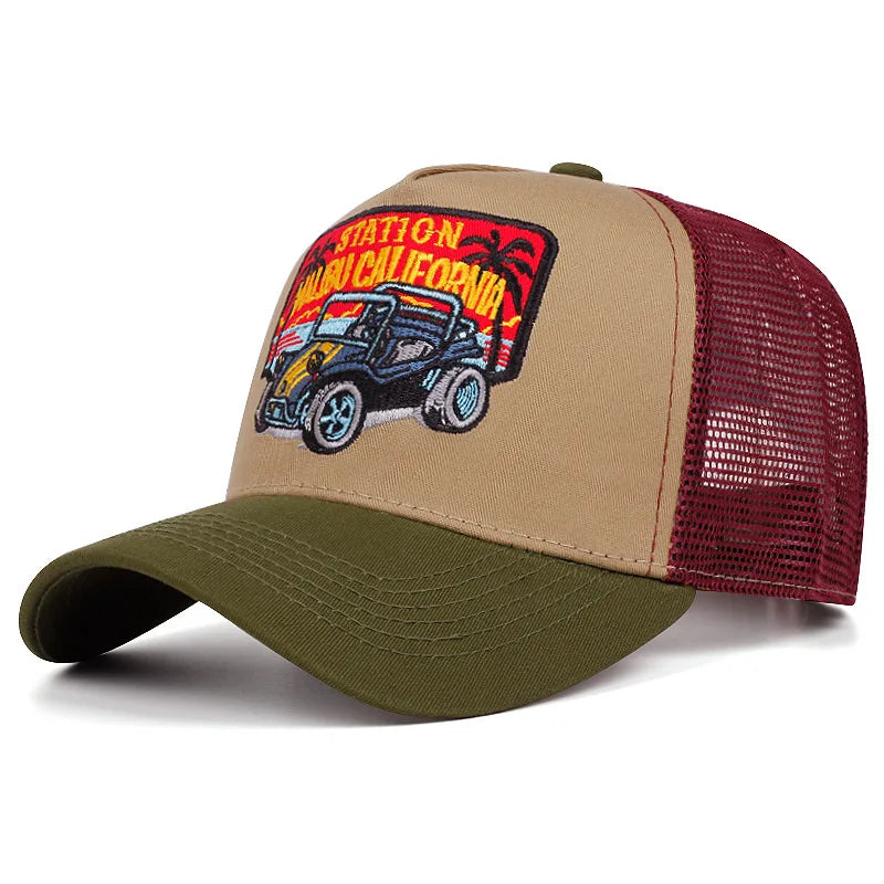 Station Malibu California Trucker Baseball Cap