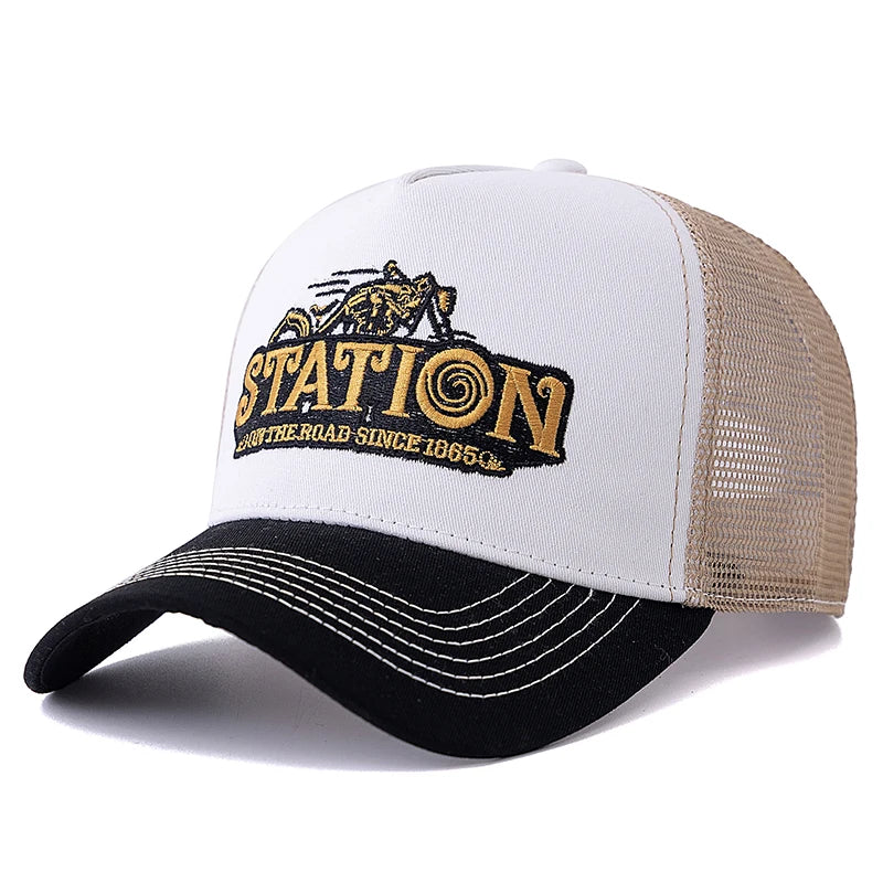 Station On The Road 1865 Trucker Cap