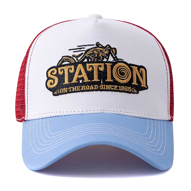 Station On The Road 1865 Trucker Cap
