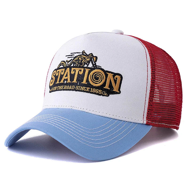 Station On The Road 1865 Trucker Cap