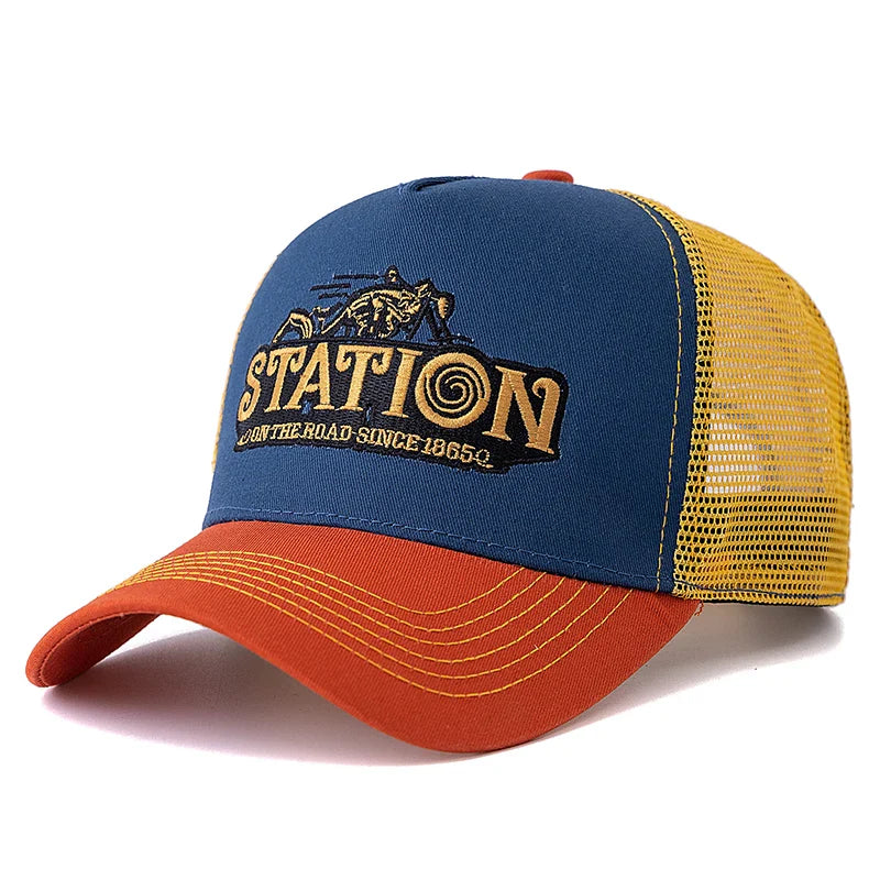 Station On The Road 1865 Trucker Cap