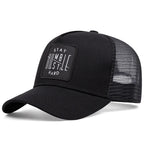 Stay Humble Embroidered Black Trucker Cap
