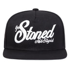 Stoned Not Stupid Snapback Cap