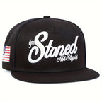 Stoned Not Stupid Snapback Cap