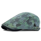 Sullivan Graffiti Geometric Cotton Flat Cap
