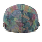 Sullivan Graffiti Geometric Cotton Flat Cap