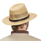 Summer Mesh Linen Fedora Hat