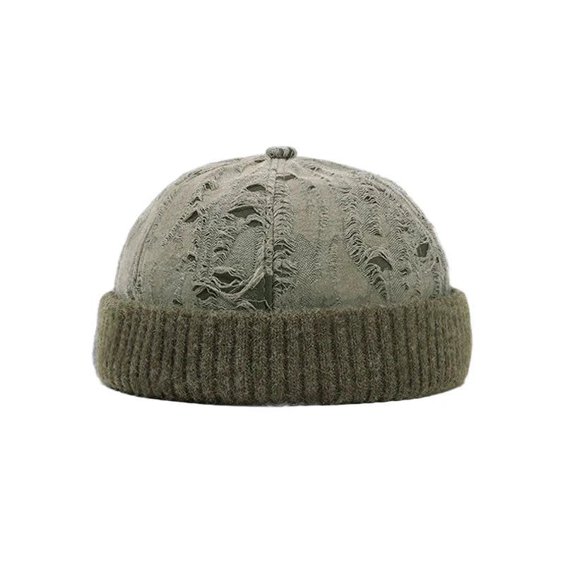 Sunderland Scratched Brimless Docker Cap