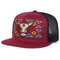 Rancher OX Head Sunset Bull Trucker Snapback Cap