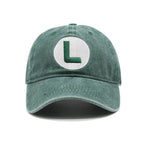 Super Mario Washed Cotton Baseball Cap