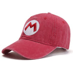 Super Mario Washed Cotton Baseball Cap