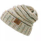 Super Star Knitted Flecked Beanie