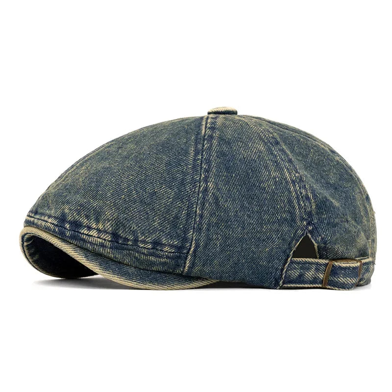 Sutherland Denim Newsboy Cap