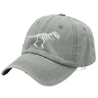 T-Rex Dinosaur Skeleton Cotton Baseball Cap