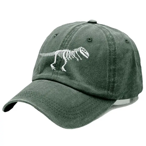 Green Cotton Baseball Cap