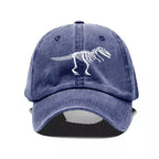 T-Rex Dinosaur Skeleton Cotton Baseball Cap